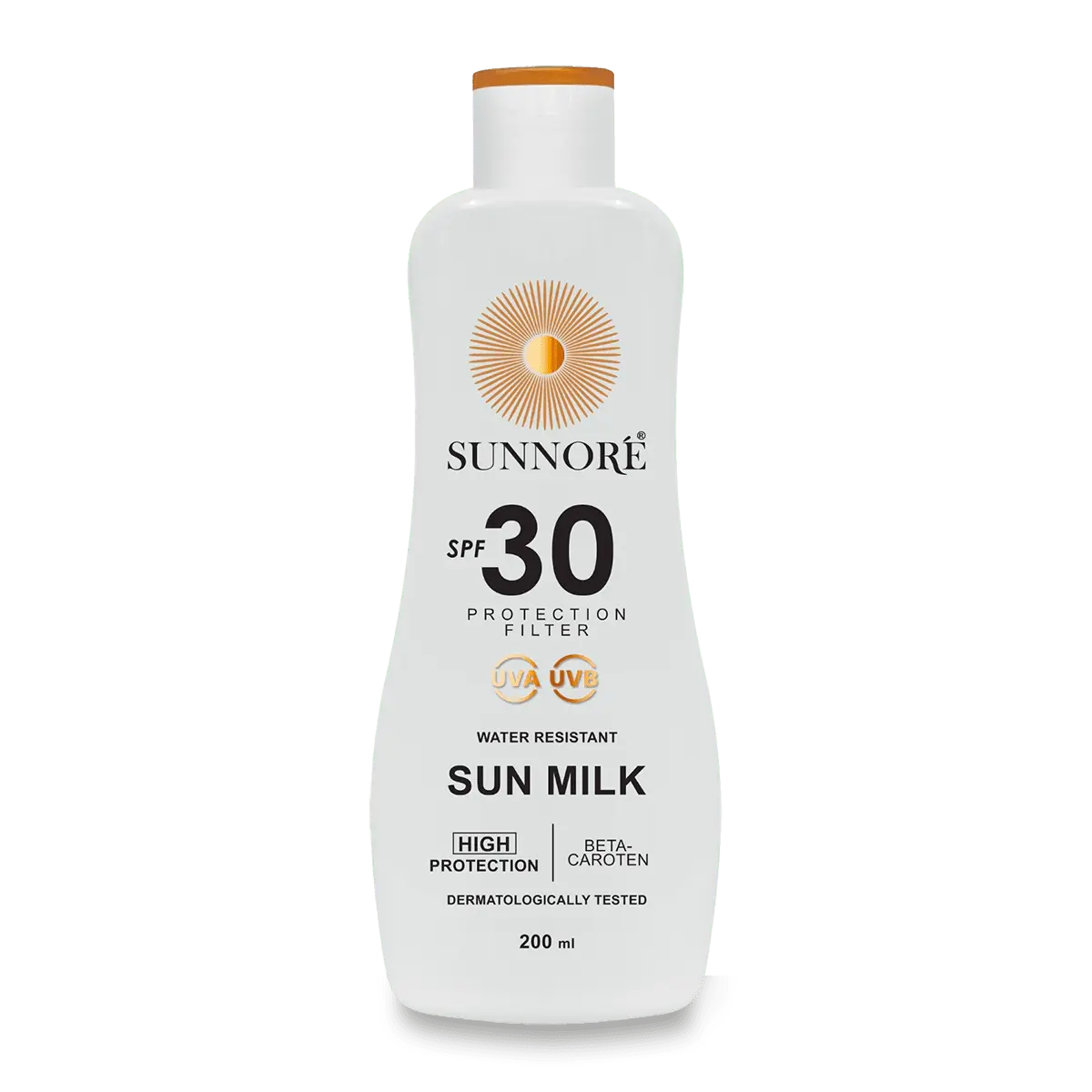 Sunnoré - opalovací mléko - SPF30, 200 ml