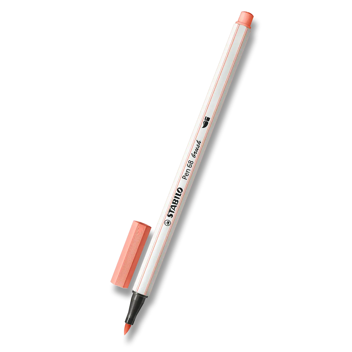 STABILO Pen 68 Brush - fix - meruňka