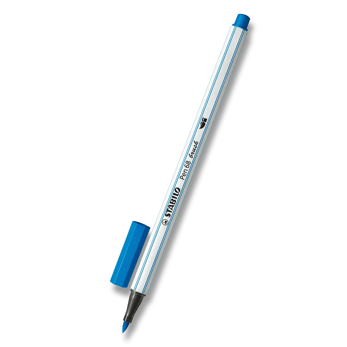 STABILO Pen 68 Brush - fix - tmavě modrá
