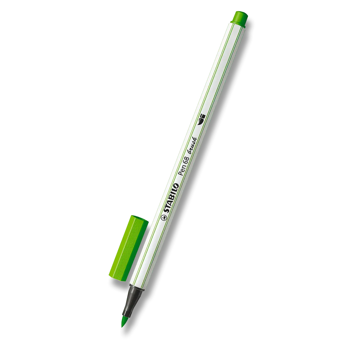 STABILO Pen 68 Brush - fix - listová zeleň