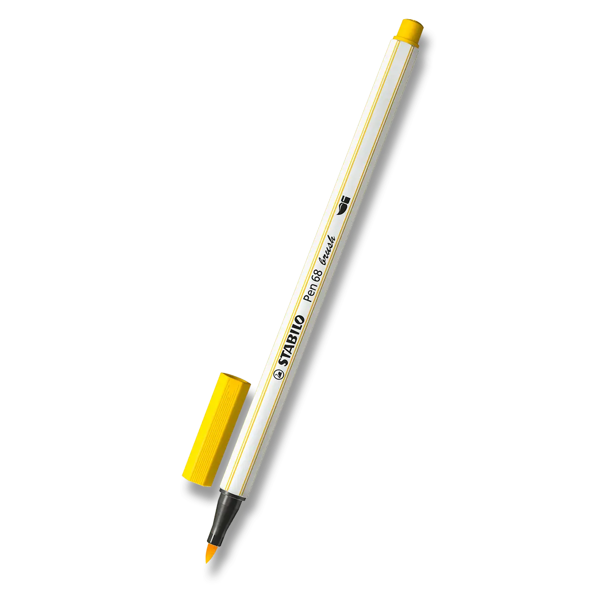 STABILO Pen 68 Brush - fix - žlutá