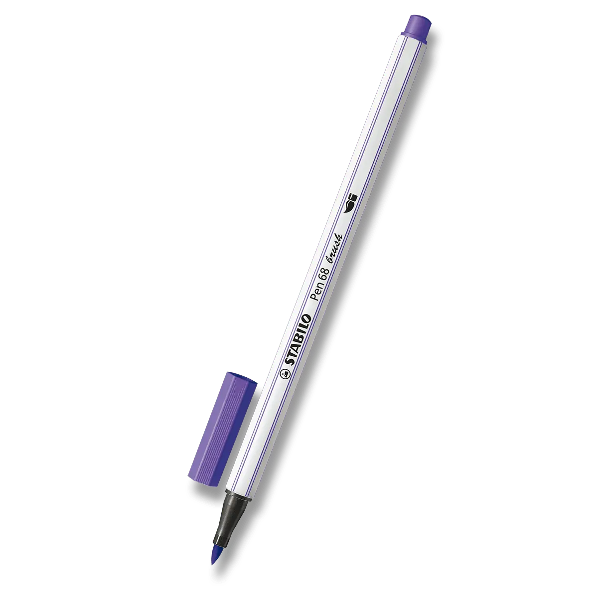 STABILO Pen 68 Brush - fix - fialová