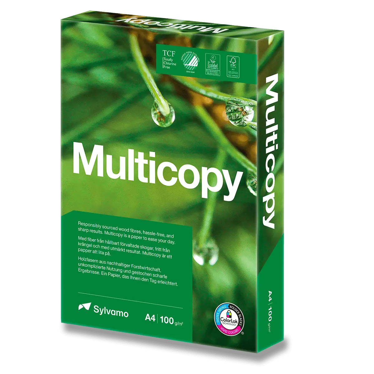 MultiCopy - xerografický papír - A4, 100 g, 500 listů