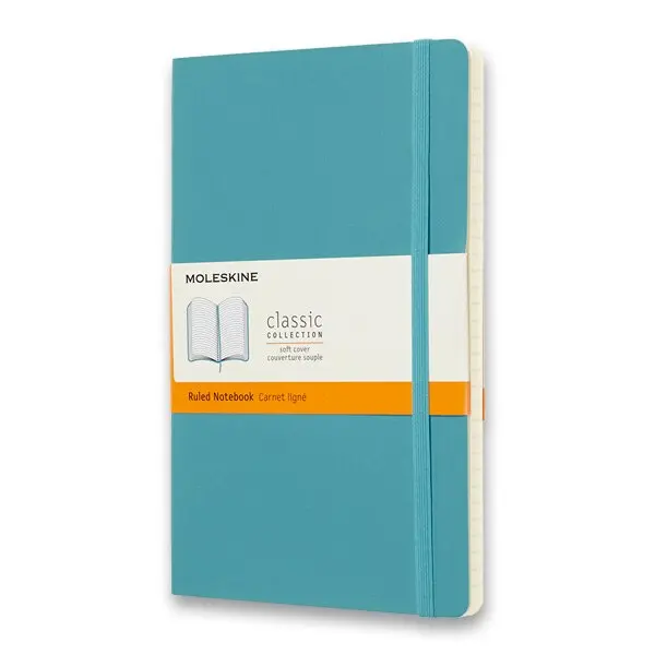 Moleskine - svetlomodrý zápisník