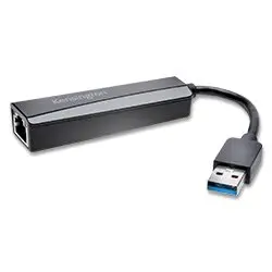 Kensington UA0000E - adaptér - USB 3.0 / Ethernet