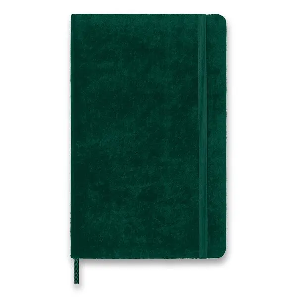 Moleskine – zápisník Velvet (zelený)