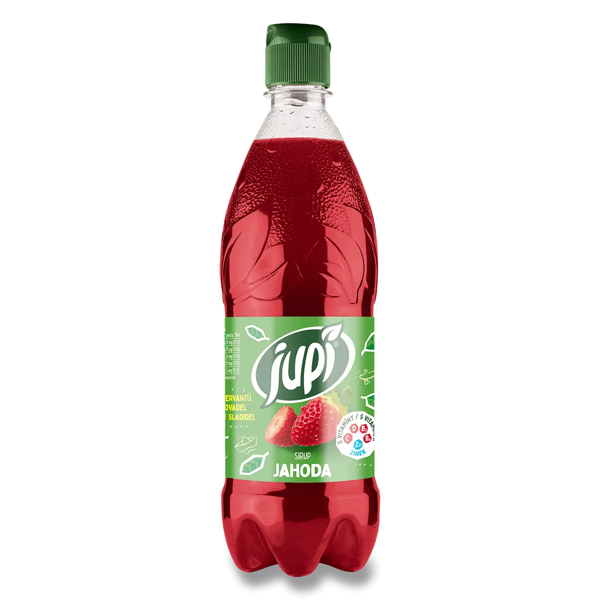 Sirup Jupí - Jahoda, 0,7 l