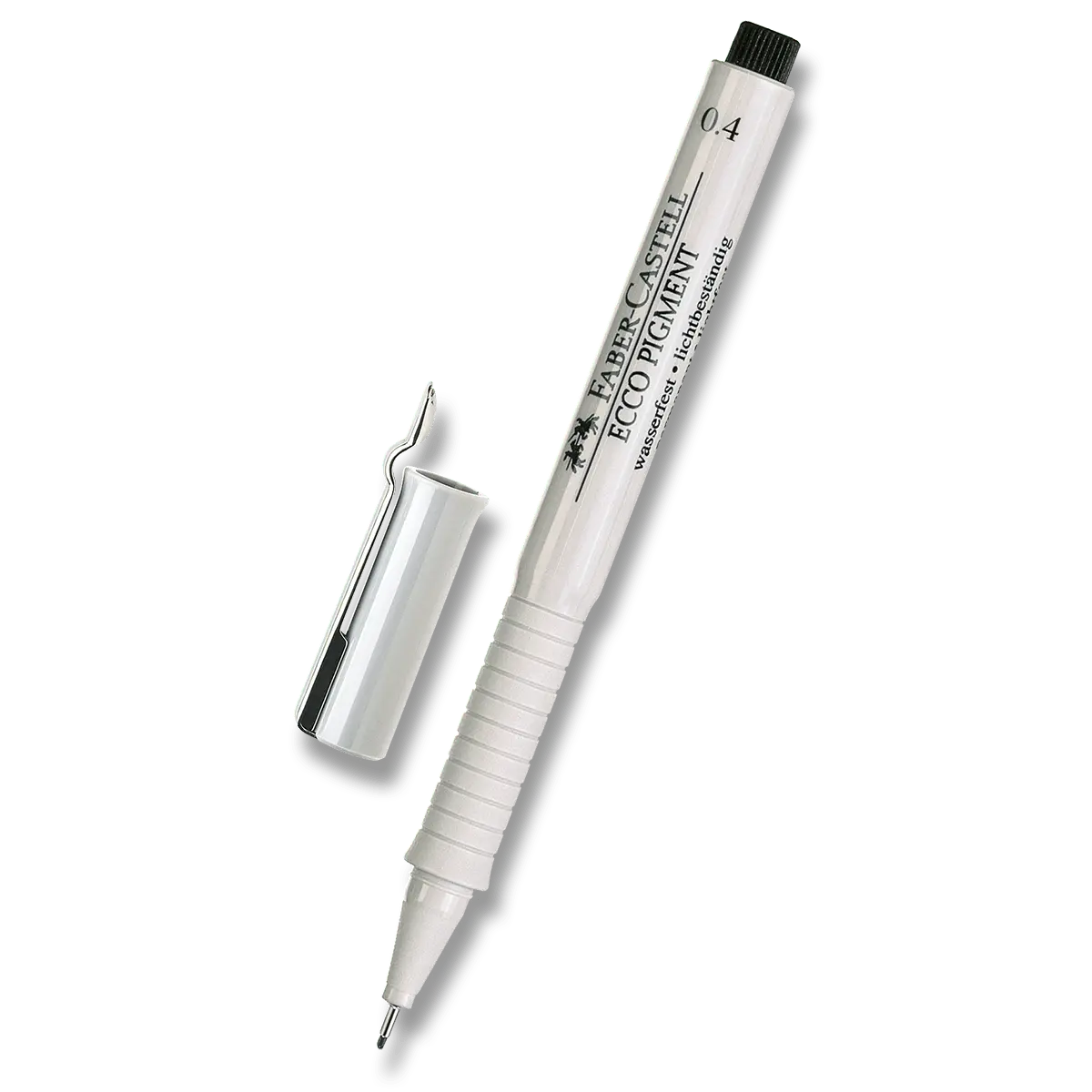 Faber-Castell Ecco Pigment - popisovač - černý - 0,4 mm