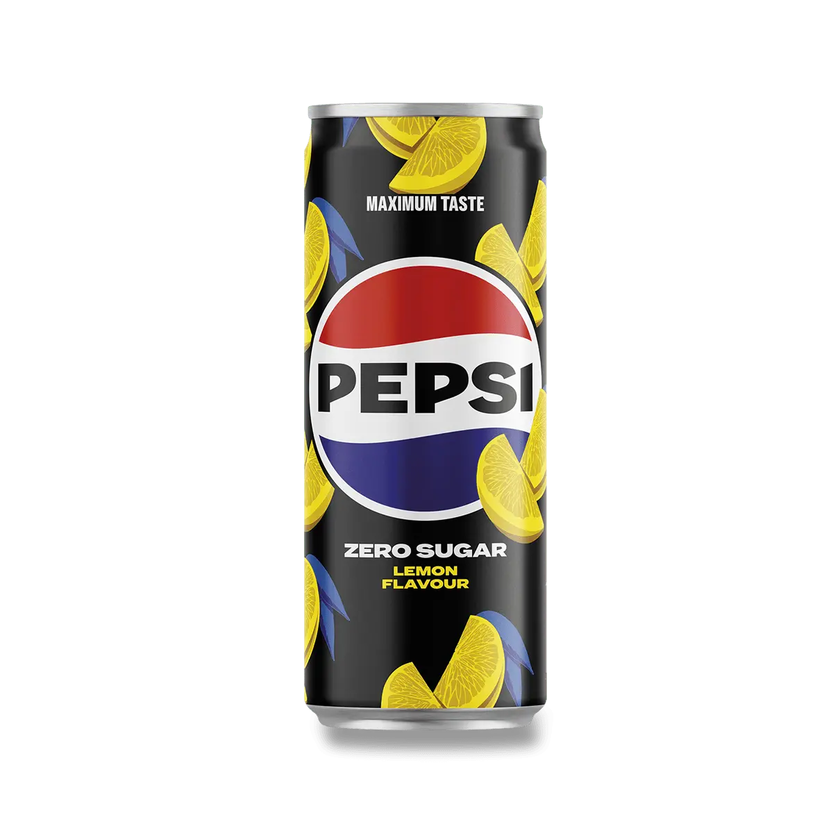 Pepsi Lemon Zero Sugar - citron, plech, 24x 0,33 l