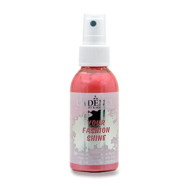 Cadence Your Fashion Shine - barvy na textil - 100 ml, červená