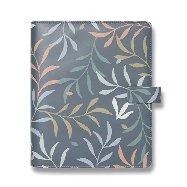 Filofax Kroužkový diář 2027 Botanical modrá A5