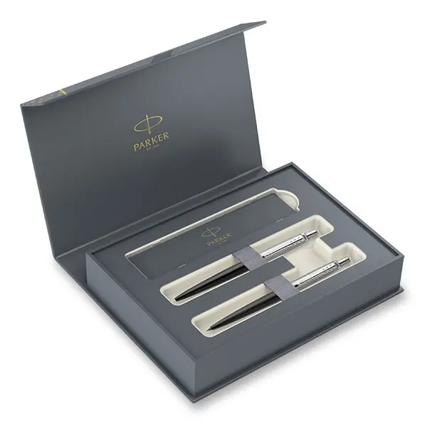 Parker Jotter Bond Street Black CT dárková sada kuličkové pero a mikrotužka