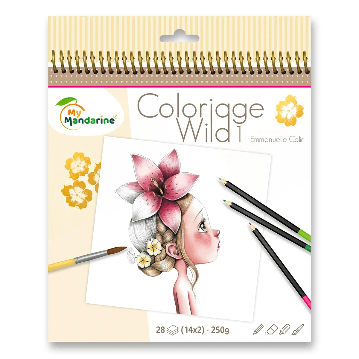 My Mandarine Coloriage Wild - omalovánky - typ 1