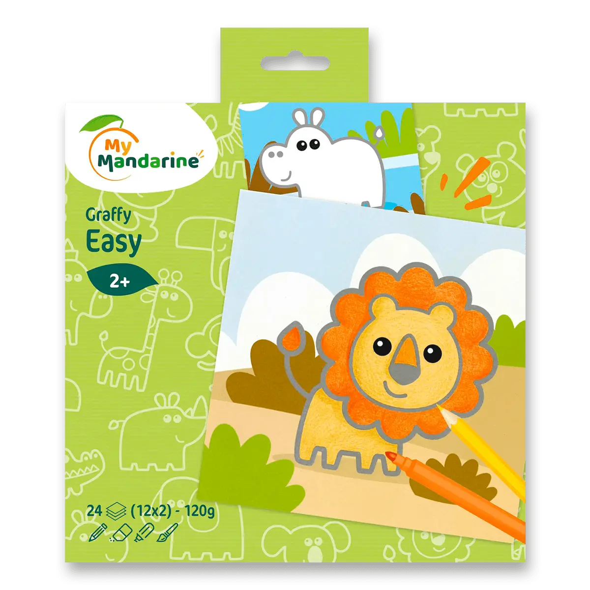 My Mandarine Graffy Easy - omalovánky -
