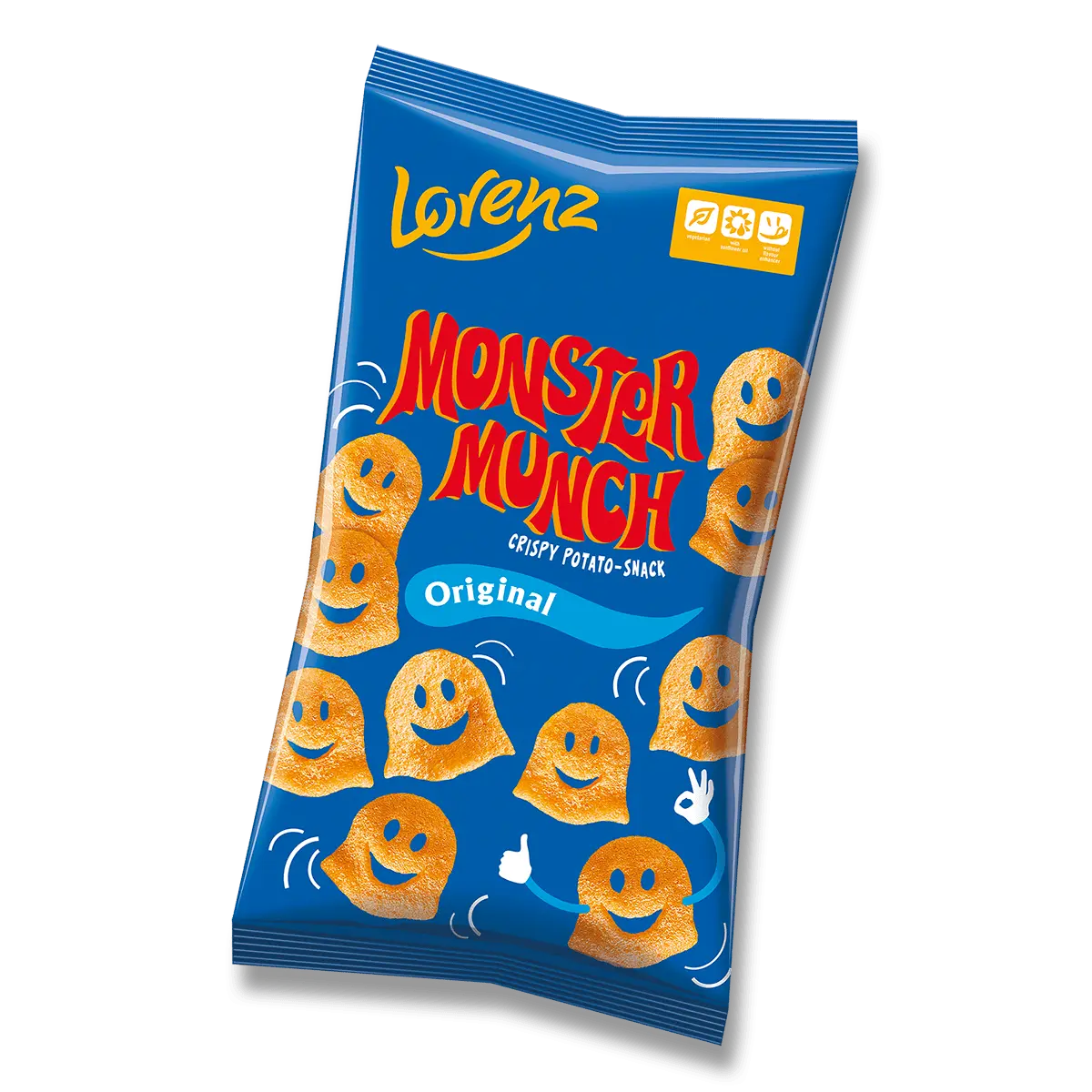 Lorenz Monster Munch Original - bramborové lupínky -