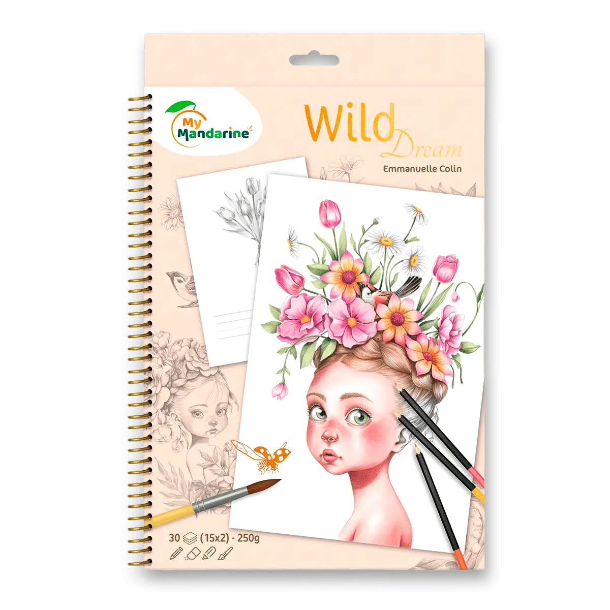 My Mandarine Wild Dream - omalovánky - A4