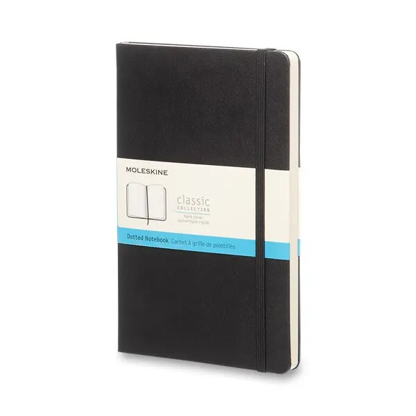 Moleskine - čierny zápisník