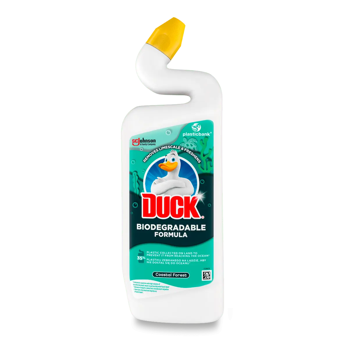 Toilet Duck - WC čistič - BIO, Coastal Forest, 750 ml