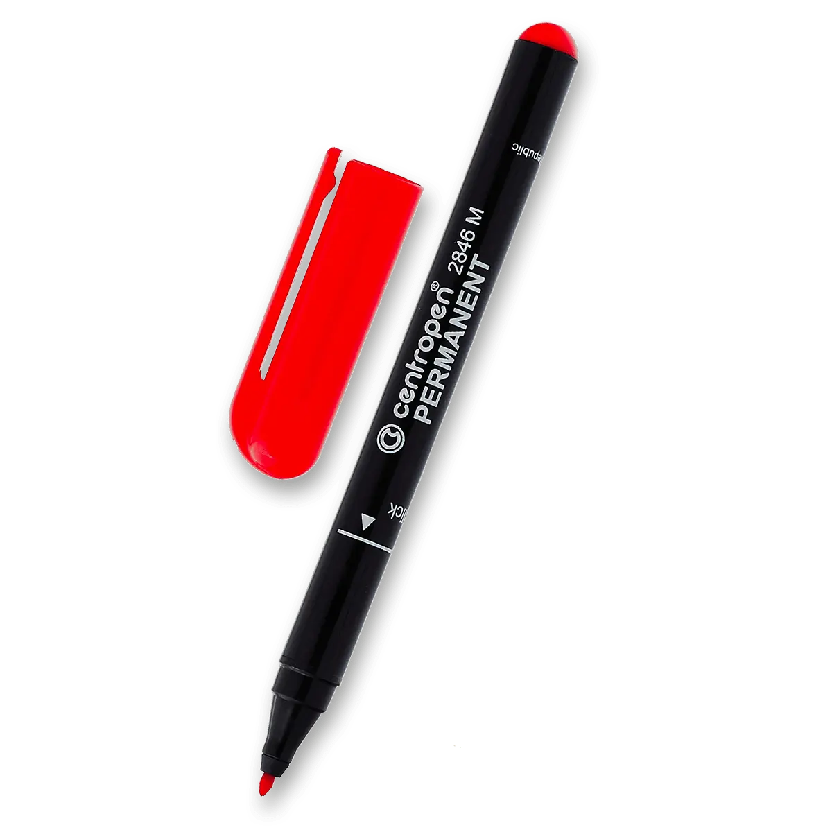 Centropen Popisovač 2846 Permanentní - červený