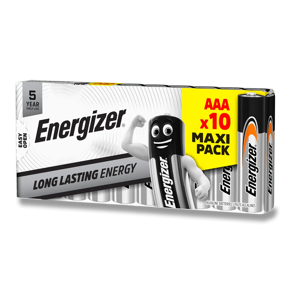 Energizer Everyday - alkalická baterie - AAA, 10 ks