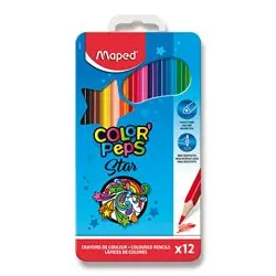 Maped Metal Box - pastelky - 12 barev