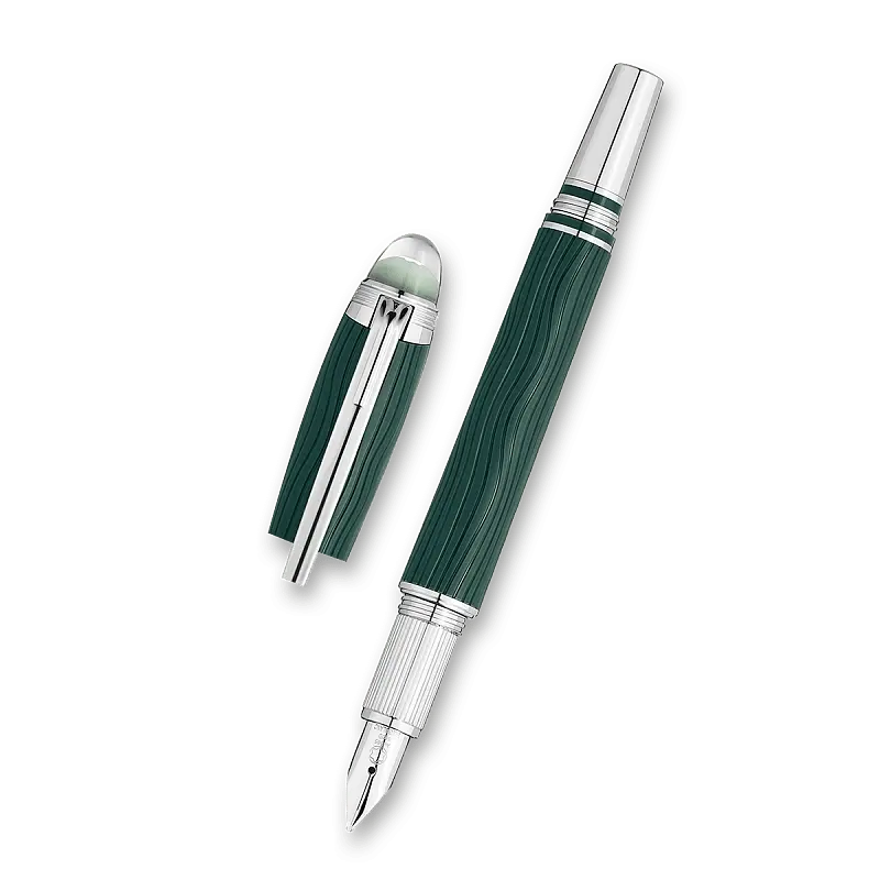Montblanc StarWalker PolarGreen Precious Resin plnicí pero, hrot F