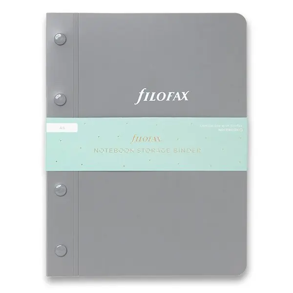 Archivační pořadač Filofax Notebook A5 - šedý