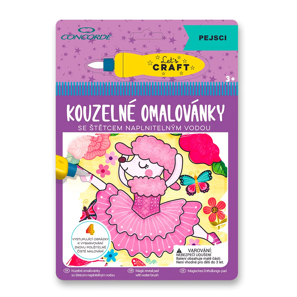 Kouzelné omalovánky - Pejsci,Kouzelné omalovánky - Pejsci - kniha z kategorie Omaľovávanky