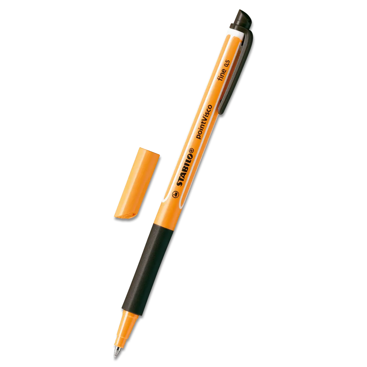 STABILO pointVisco - gelový roller - černý