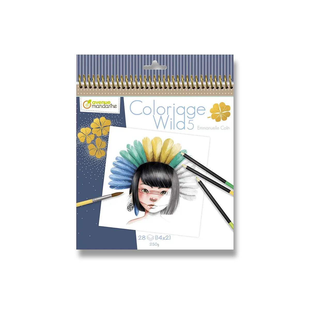 Avenue Mandarine Coloriage Wild - omalovánky - typ 5