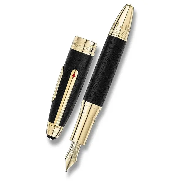 Montblanc Meisterstück Around the World in 80 Days Solitaire LeGrand plnicí pero, hrot F