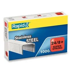 Drátky do sešívaček Rapid Super Strong 24/8+, 1000 ks