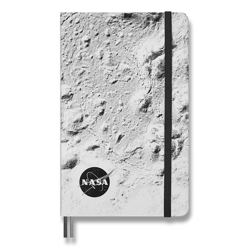 Moleskine - zápisník NASA - inspired (sivý) (limitovaná edícia, stredný, linajkovaný, pevná väzba),Moleskine - zápisník NASA - inspired (sivý) (limito