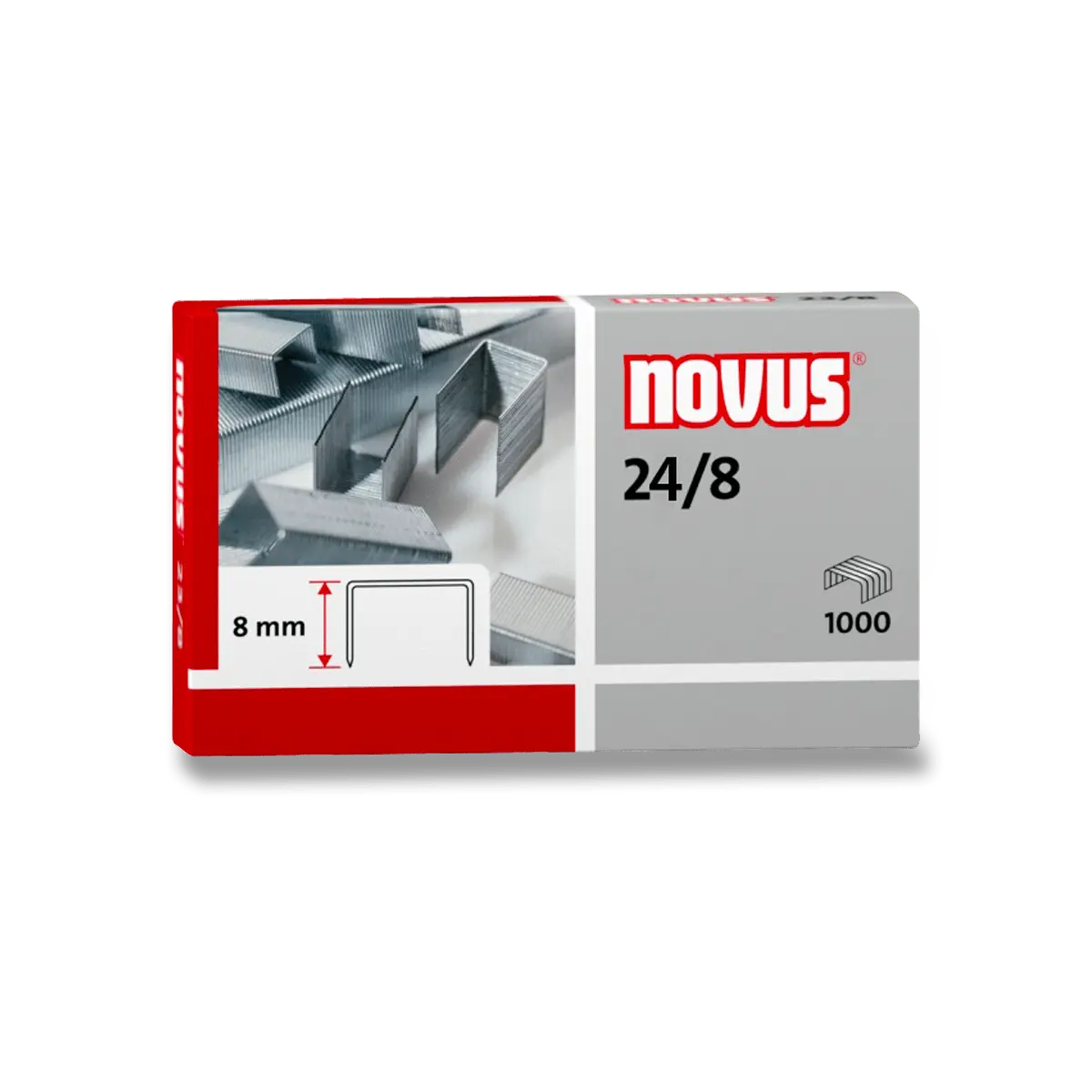 NOVUS Drátky do sešívačky 24/8 SUPER - 1000 ks