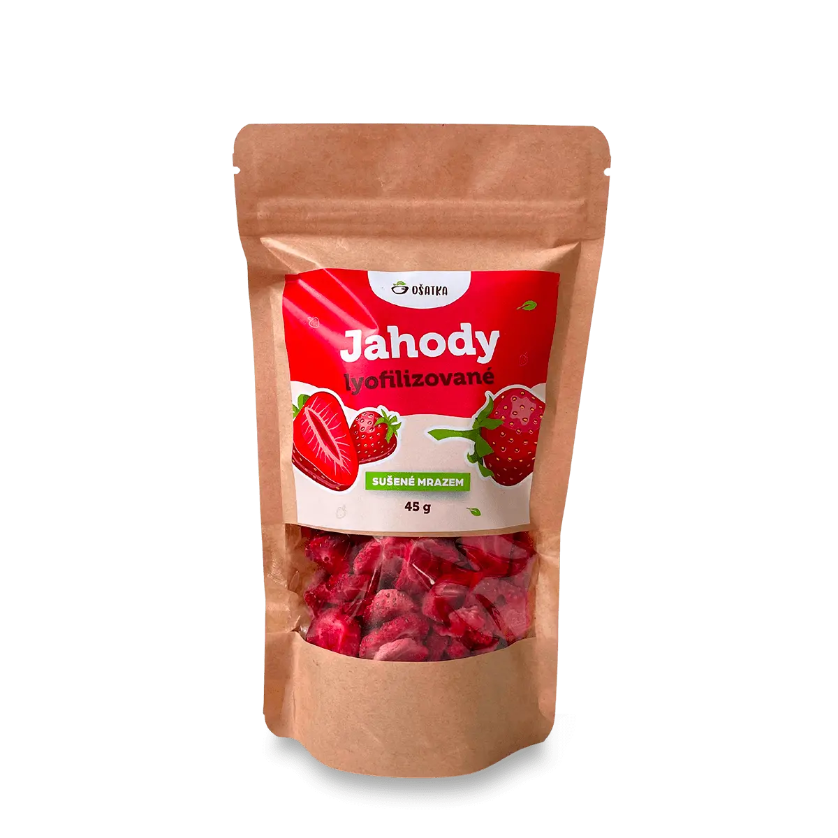 Ošatka - lyofilizované jahody - 45 g