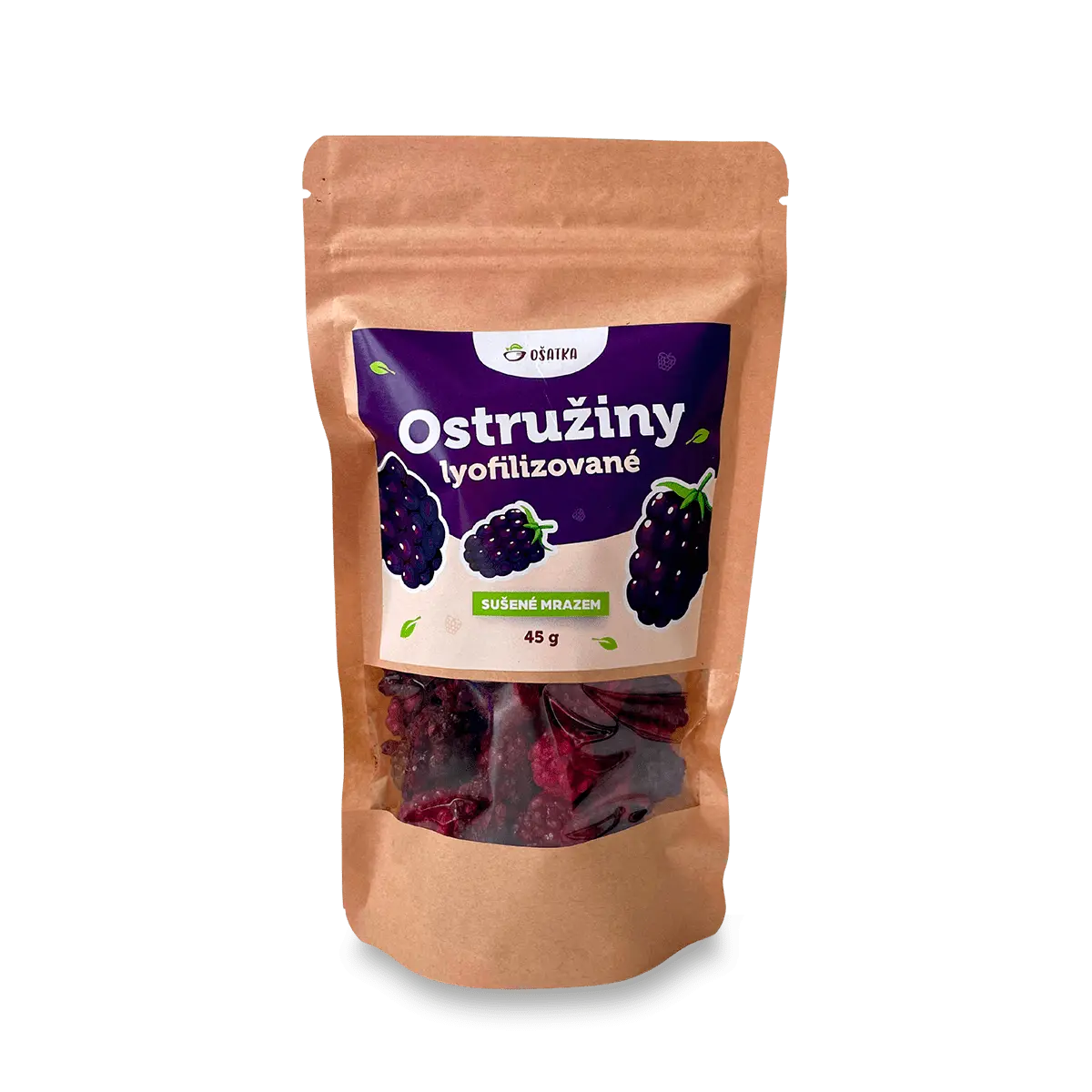 Ošatka - lyofilizované ostružiny - 45 g
