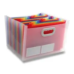 Crystal - mobilní organizér - 24 kapes, 330 x 235 x 250 mm