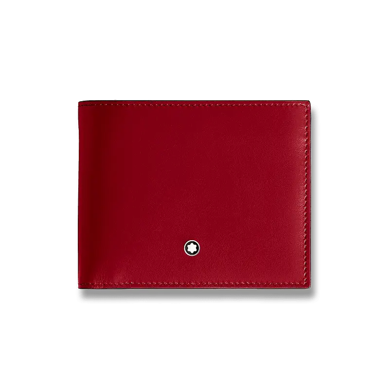 Peněženka Montblanc Meisterstück 6 cc, červená