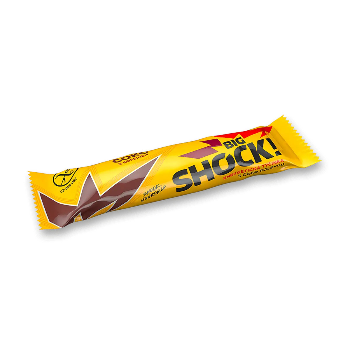 Big Shock! - energetická tyčinka s kofeinem -