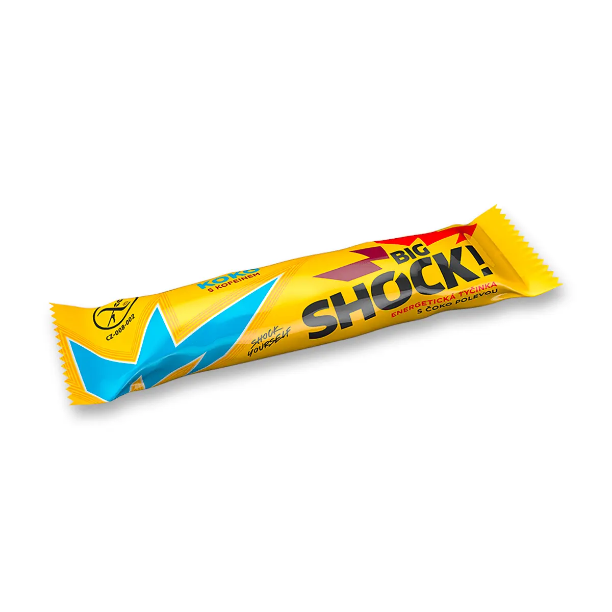 Big Shock! - energetická tyčinka s kofeinem - Koko, 55 g