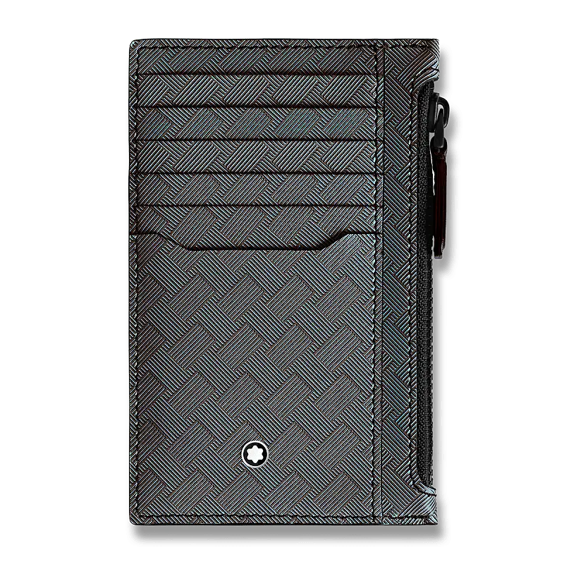 Pouzdro na kreditní karty Montblanc Extreme 3.0 8 cc,  černé/šedé