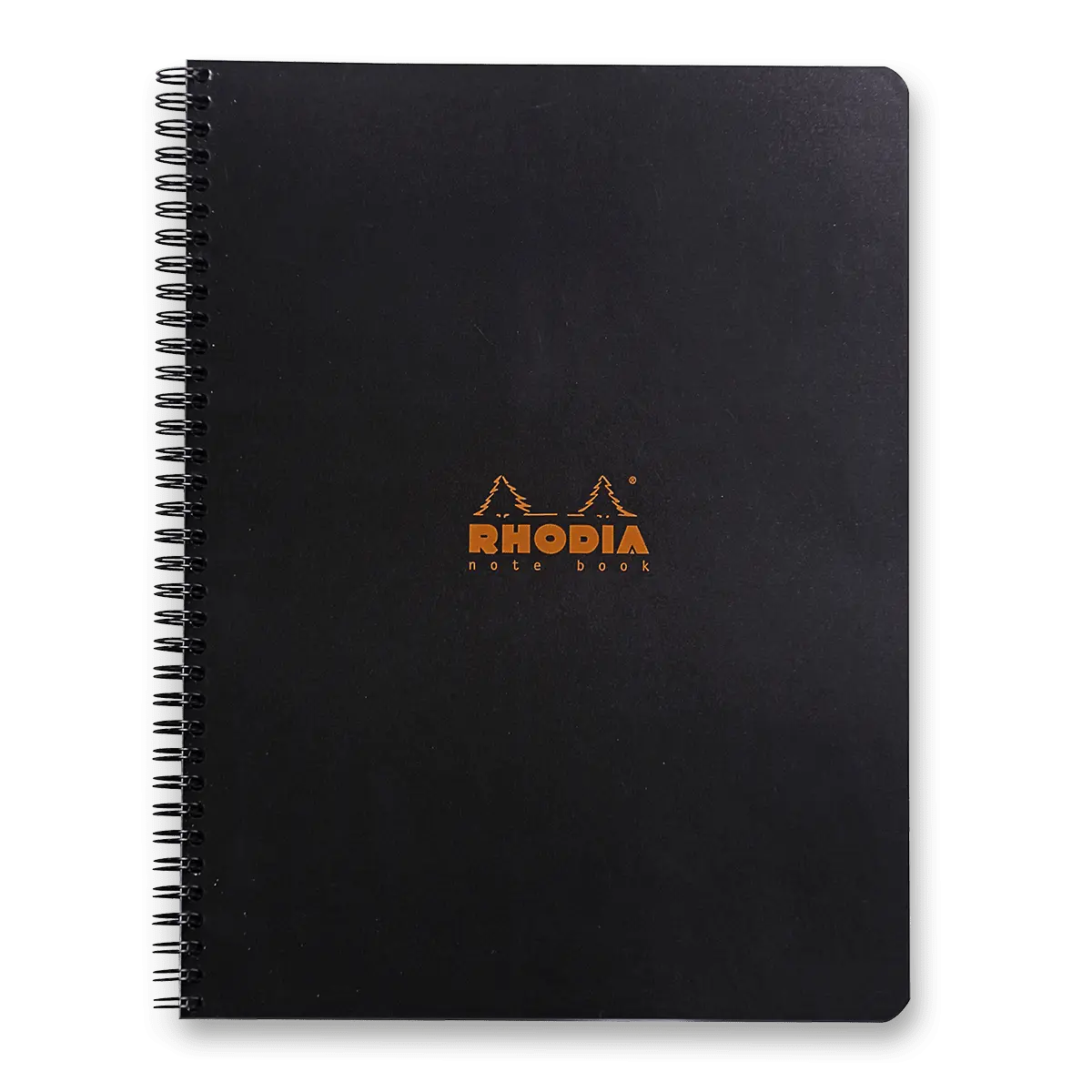 Rhodia Classic - kroužkový blok - A4+, 80 l., čtverečkovaný, černý