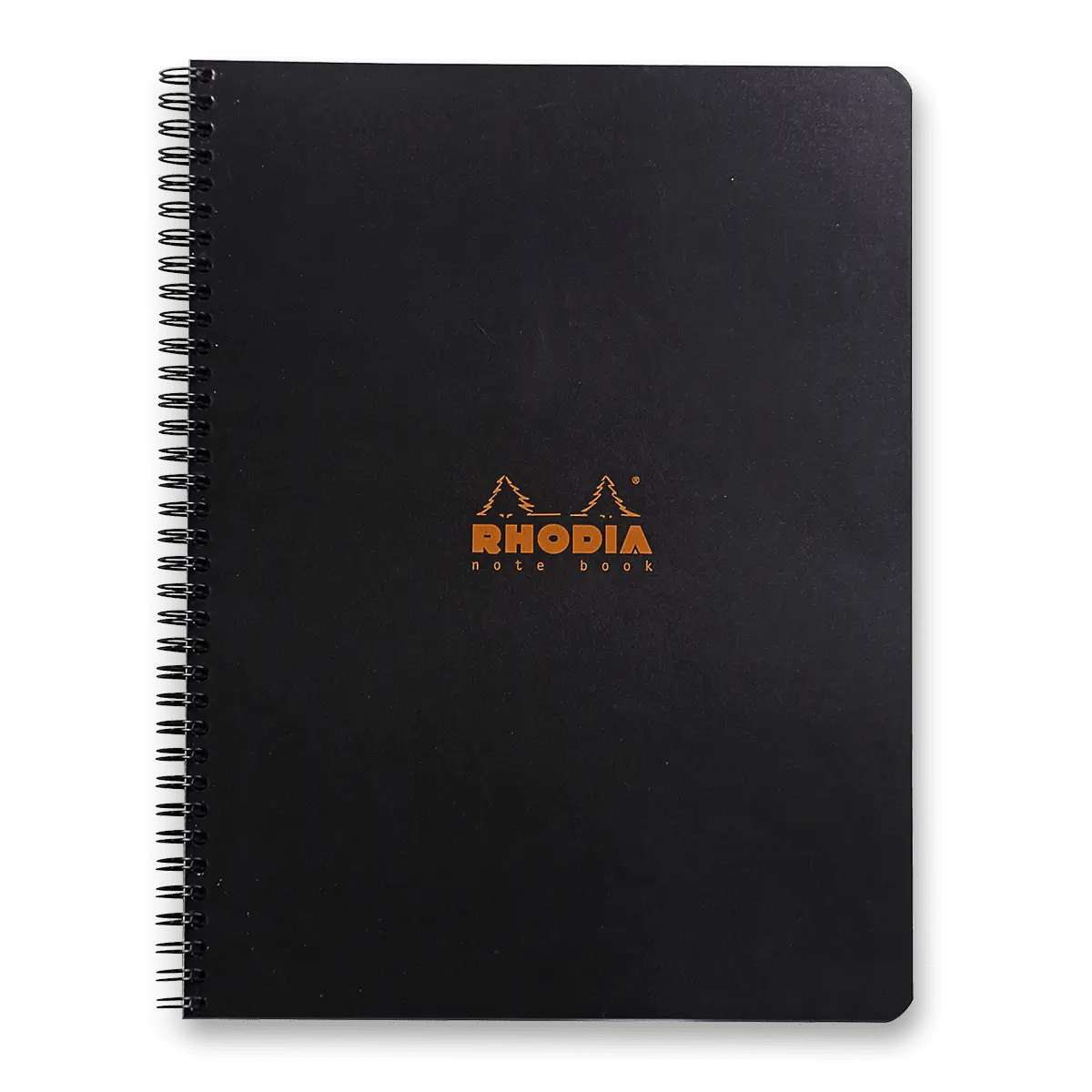 Rhodia Classic - kroužkový blok - A4+, 80 l., linkovaný, černý