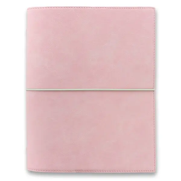 Diář A5 Filofax Domino Soft pastelově růžový