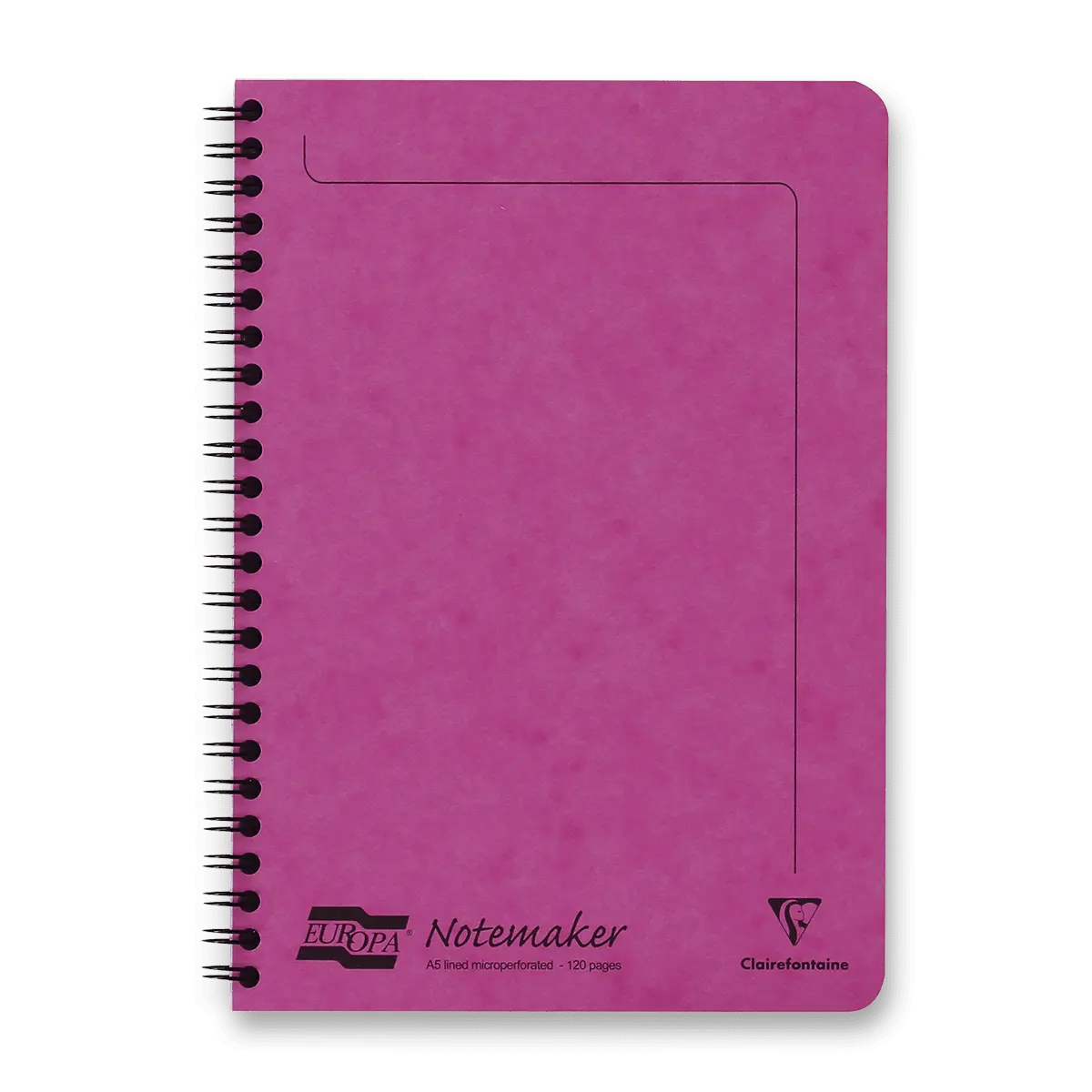 Clairefontaine Europa - kroužkový blok - A5, 60 l., linkovaný,