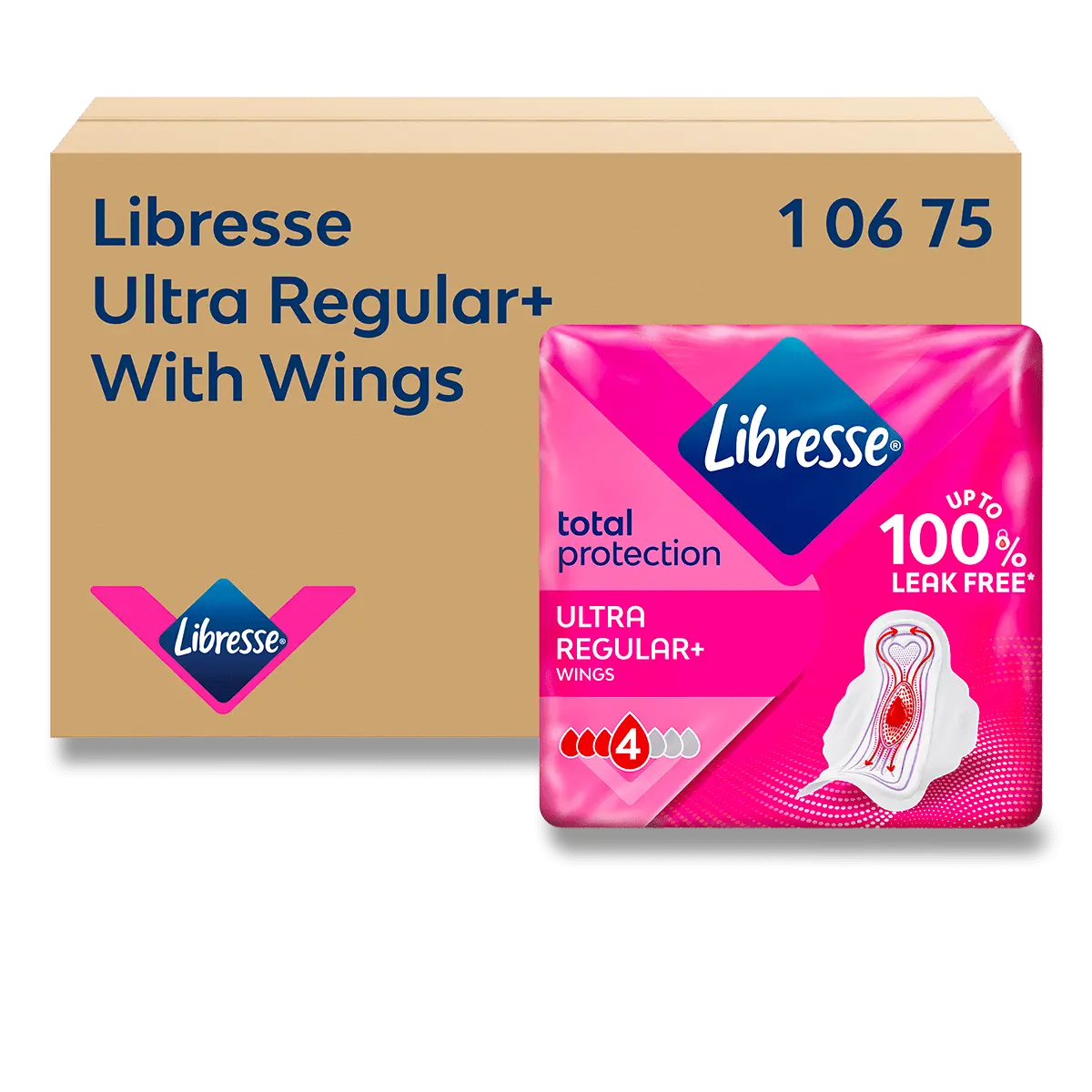 Libresse Ultra+ - dámské vložky - 150 ks