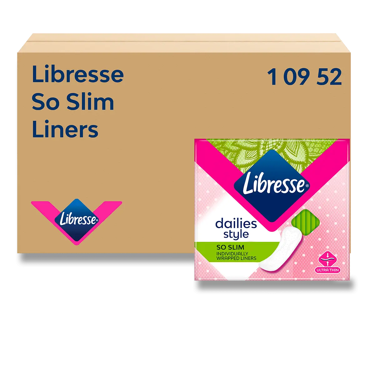 Libresse - dámské slipové vložky - 150 ks