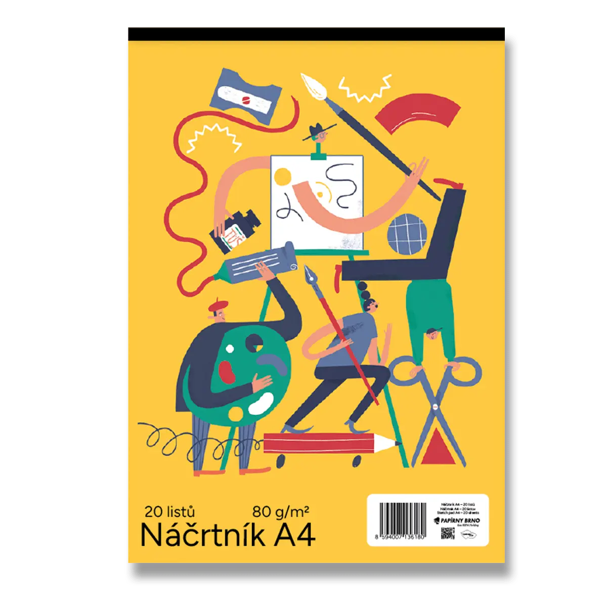 Náčrtník A4 - 20 listů