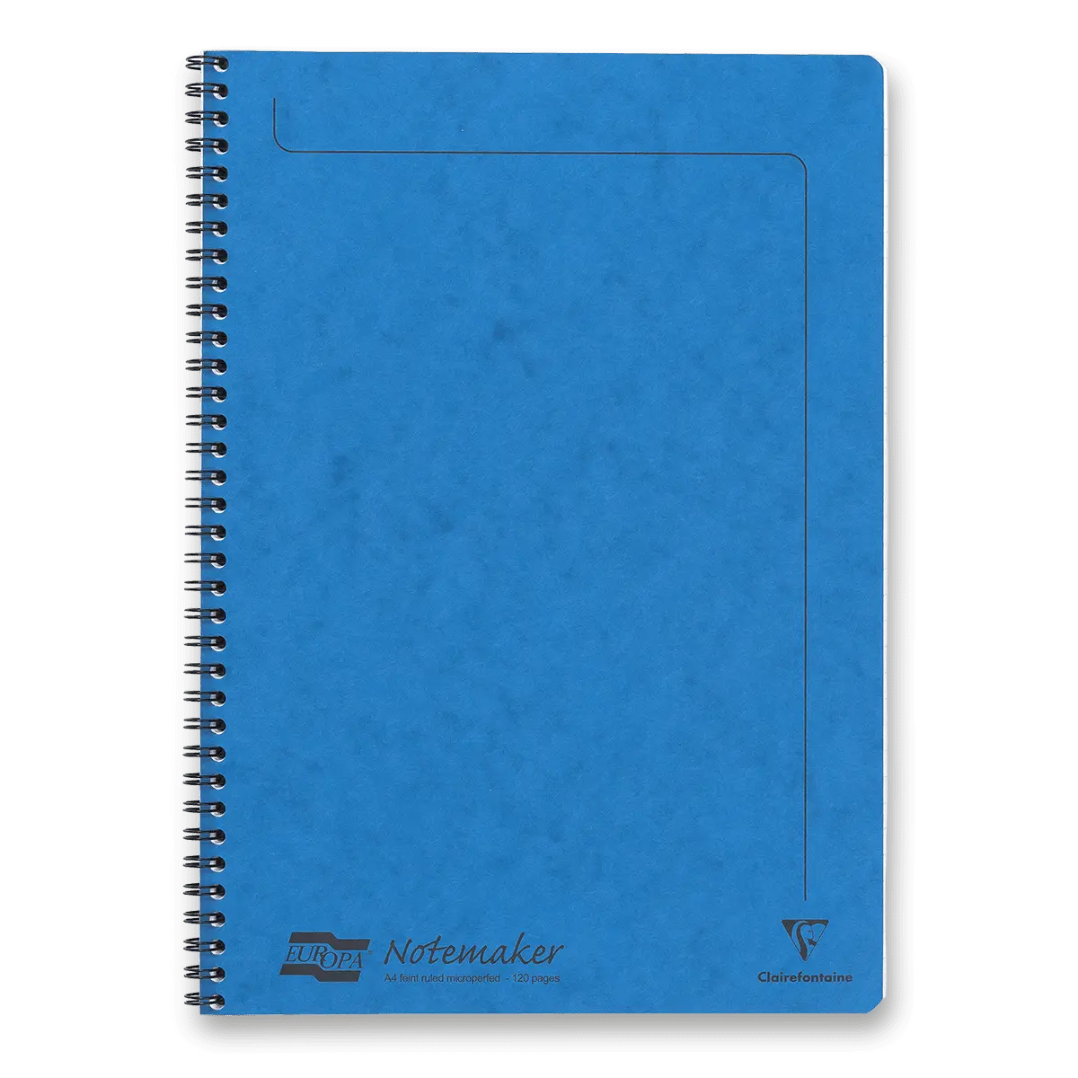Clairefontaine Europa - kroužkový blok - A4, 60 l., linkovaný, modrý