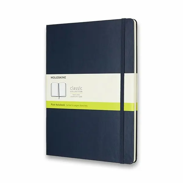 Moleskine - tmavomodrý zápisník